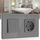 BSEED Lichtschalter Mit Steckdose 1 Fach 2 Wege - 10A Kristall Glas Platte Wandschalter Mit 16A Schuko Steckdose Grau - Physische Unterputz Wechselschalter 157mm, Größe: 1Fach 2Wege mit Steckdose, Farbe: Grau