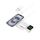 Belkin BoostCharge Pro kabellose 3-in-1-Ladestation mit magnetischem Qi2, 15 W, Schnellladegerät, Wireless Charger kompatibel mit den iPhone-Serien 16, AirPods, Apple Watch usw. – Weiss, Stil: 3-in-1-Pad, Farbe: Weiß