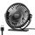 TriPole Ventilator Leiser, Mini Ventilator mit 3 Geschwindigkeiten, USB Tischventilator Leistungsstarker Tragbarer mit 360° Neigung, Fan klein für Einsatz Büro, Schlafzimmer, Reisen, Farbe: Hellviolett