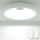 Peasur LED Deckenleuchte mit Bewegungsmelder Batteriebetrieben, 2 Stücke 18cm Lampe Innen Aussen, 300LM 6000K Treppen Deckenlampe für Schrank Balkon Abstellraum Keller Flur Garage Bad Küche, Größe: 18cm 2 Stücke, Farbe: 6000k