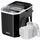 Silonn Eiswürfelmaschine mit Griff-Eiswürfelkorb – Tragbar & Selbstreinigend, Mini Ice Maker 9 Eiswürfel/6 Min. 12 KG/Tag, Eiswürfel einfach entnehmen und überall nutzen, Größe: 1.2 L, Farbe: Schwarz-IM21