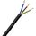 Kopp 152325008 Schlauchleitung H03 VV-F, 3 x 0.75 mm², 25 m, schwarz, Stil: Single, Größe: 25 m, Farbe: schwarz