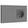 BSEED Touch Lichtschalter mit Steckdose 2 Fach 1 Weg Wandschalter mit LED Anzeige Unterputz Touchscreen-schalter mit Glasrahmen 157mm Grau 500W(Nicht Smart Schalter), Größe: 2 Fach 1 Weg mit Steckdose, Farbe: Grau