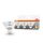 Osram Niedervolt-LED-Reflektorlampen MR16 mit Retrofit-Stecksockel, LED-Alternative zu Niedervolthalogenlampen, 6,5 W, 12 V, 2700 K, 621 lm, Lebensdauer 15000 h, Garantie: 3 Jahre, 3-pack, Stil: 50W-Ersatz, Größe: 3 Stück, Mustername:: 36° Abstrahlwinkel, Farbe: Warmweiß