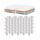 Osram LED BASE MR16, Vorteilspack mit 50 Niedervolt Leuchtmittel, ersetzt herkömmliche 35W Reflektor Glühbirnen, warmweiss (2700K), 3.8W, GU5.3 Sockel, mattes Glas, nicht dimmbar, Stil: 35W-Ersatz, Größe: 50 Stück, Mustername:: 36° Abstrahlwinkel, Farbe: 2700k Warmweiß
