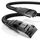 CSL - CAT8.1 Netzwerkkabel 40 Gbits - 0,25m - Baumwollmantel - Black Series - LAN Kabel Patchkabel RJ45 - CAT8 Gigabit Ethernet Cable - 40000 Mbits - S/FTP PIMF Schirmung - kompatibel zu CAT6 CAT7, Größe: 0,25m, Farbe: A: Rund