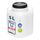 Garronda 5 Liter BPA-freies quadratisches Fass und Futtertonne Weithalsfass Wassertank und Behälter mit Deckel für Sauerkraut sowie Surfass Pökelfass für Fleisch GD-0088, Weiss, Größe: 5L, Farbe: weiß