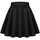 Zeagoo Damen Rock Basic Solid Mini Skater Rock Sommer Kurze Röcke Vielseitige Dehnbaren Hohe Taille A-Linie Tennisrock Tanzrock, Größe: S, Farbe: Lila