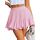 Avidlove Damen Minirock Sexy Rock Ruffle Skirt Kurz Faltenrock Vielseitige Kleid Skater Röcke, Größe: XL, Farbe: Rosa