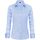 J.VER Bluse Damen Casual Business Bluse Damen Button Down Shirts Klassische Langarm Kragen Tops Bügelleichtes Modern Oberteil, Größe: XL, Farbe: Himmelblau