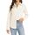 J.VER Bluse Damen Business Bügelfrei Langarmshirt Einfarbig Tops Kragen Baumwolle Oberteile Knitterfreies Damen Hemdbluse Mode Für Damenblusen, Größe: XS, Farbe: Beige