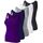 BQTQ 5 Stück Unterhemd Damen Tank Top mit Quadratischem Ausschnitt, Elastische Tank Tops Camisole Crop Top, Größe: XL, Farbe: Violett, Schwarz, Grau, Marine, Weiß