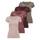 ONLY Damen Onllive Love S/S O-Neck Top JRS Blouse (1er Pack), Größe: 3XL, Farbe: Maroon Banner/Rose Brown/Adobe/Walnut