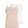 Tommy Hilfiger Damen 2 Pack Cami Uw0uw05957 Camisole (2er Pack), Größe: S, Farbe: Orange (White/ Misty Blush)