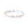 Purelei Perlen Anti Stress Ring – Verstellbarer Damenring aus hochwertigen Perlen – Wasserfester Ring Damen – Anti Stress Ring – Schmuck für deinen individuellen Look, Größe: M-L, Farbe: White