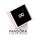 Pandora Moments Anhänger Ewigkeit, Scheibe und Herz, Sterlingsilber, mit klarem Cubic Zirkonia, Stil: Unendlichkeitsanhänger, Farbe: kirschrot