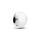 Pandora Moments Charm Sterlingsilber mit Muranoglas, Farbe: Weiß