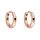 Purelei Ike Ohrringe – Damenohrringe aus langlebigem Edelstahl – Wasserfeste Ohrringe Damen – 1,4 cm Durchmesser – Modeschmuck für deinen individuellen Look, Metal Type: Vergoldet, Farbe: Rosegold