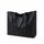 MEEGIRL Damen Henkeltaschen, Einfache Handtaschen PU Leder Tote Shopper Bag für Arbeit, Schule, Einkauf mit Reissverschluss und Innentasche, Farbe: Grau