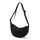 GoPaw Damen Halbmond Crossbody Schultertasche, Hobo Halfmoon Bag, Nylon Crossbody Bag Damen Halbmond Schultertasche mit verstellbarer Schultergurt, Einfarbige, Farbe: Dunkelviolett