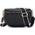 Roulens Kleine Damen Umhängetaschen,Elegant Bauchtasche Damen,Umhängetasche aus Veganes Leder,Crossbody Bag Damen,RFID Blockierung Kartenschlitz Brusttasche mit Verstellbar Abnehmbar Breiter Gurt, Farbe: A-Schwarz
