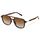 wearPro Sonnenbrille-Damen-polarisiert-Herren-UV400-Unisex-Sonnenbrillen-Trendy-Rechteckige-Retro-Klassisch-Gross-Ultraleicht-Vintage FüR Frauen-Autofahren Und Camping, Farbe: 1-leopardenmuster-rahmen / Verlaufsbraun