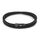 Tommy Hilfiger Jewelry Lederarmband für Herren verfügt über einen Magnetverschluss, Farbe: Black