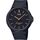 Casio Collection Unisex Analogue Quartz Armbanduhr Mit Harzband, Farbe: Schwarz/Gold