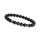 GD GOOD.designs Perlenarmband Herren mit schwarzen 8mm Lavastein - Onyx Perlen I Elastisches Kugelarmband - Geschenk für Männer aus echten Natursteinen, Farbe: Schwarz (Onyx)