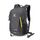 SKYSPER Leicht Wanderrucksack Klein Rucksack mit Rückenbelüftung Trekkingrucksack aus atmungsaktivem 3D Air Mesh Polyester Camping Outdoor Wandern Rucksack, Größe: 20Liter, Farbe: Dunkelgrau-20l