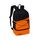 Erima Unisex Six Wings Rucksack mit Bodenfach (1er Pack), Größe: 1, Farbe: Orange/Schwarz