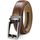 CHAOREN Ledergürtel Herren – Automatik Gürtel Herren ohne Löcher für Anzug und Freizeit 35mm (verschiedene Grössen und Farben), Größe: Taille 115-125cm (Gesamtlänge 135cm), Farbe: Graue Schnalle - Brun Acajou