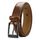CHAOREN 3cm Ledergürtel Herren, Gürtel Herren Leder für Business und Formelle Anlässe, Anzuggürtel Perfekter zu Männer Businessschuhe, Größe: 120 CM / Hosengröße EU 52 (Gürtelgröße 105cm), Farbe: Braun