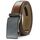 CHAOREN Automatik Gürtel Herren, Buckley Ledergürtel Ratsche Automatikschliesse für Herren Business Anzug, 35mm Breit Gürtel ohne Löcher, Grösse Angepasst, Größe: Taille 80-90cm (Gesamtlänge 105cm), Farbe: Gebürstet - Dunkelbraun