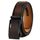 KEMISANT Gürtel Herren, Ledergürtel Ratsche Automatikschliesse für Herren Business Anzug,35mm Breit Gürtel,Grösse Angepasst, Größe: 110cm/30"-36"taille verstellbar, Farbe: Dunkelbraun4825