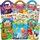 Elfew 6 Stück 3D Wiederverwendbare Stickerbücher für Kinder 2-4 Jährige, Aufkleber für Kinder, Stickerbuch ab 2 Jahre Jungen, Mädchen Geschenk, Kleinkinder Geburtstag Party Zubehör, Set name: 6-Farben-Klassiker, Farbe: 6-farben-klassiker