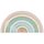 Bieco Holz Regenbogen Baby Pastell | Steckspiel | Spielzeug Stapelturm Montessori Holzspielzeug ab 0 Monaten Holzregenbogen Stapel, Farbe: mehrfarbig