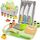 JoltJive Kindermesser, Kindermesser ab 1 2 3 4 5 6 jahre Kinderküche mit Faltbarer Aufbewahrungsbox und Wellenschneider, Montessori Spielzeug als Weihnachts- und Geburtstagsgeschenk, Farbe: Grün