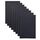 Jtnohx Steifer Filz, 2mm Dickes Filz zum Basteln, 8 Stuck 20x30cm Bastelfilz, Filzstoff Quadrate für DIY-Projekte (Schwarz), Farbe: Grau