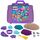 Kinetic Sand Meerjungfrauen Koffer - mit 934 g original kinetischem Sand aus Schweden, erfüllt alle gesetzlichen Anforderungen, mit 6 Förmchen für kreatives Indoor-Sandspiel, für Kinder ab 3 Jahren, Mustername:: Single, Farbe: Lila