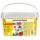 Eberhard Faber 570103 - Modelliermasse lufttrocknend weiss, 3 kg EFA Plast Kids tonbasiert, Größe: 3000 g, Farbe: Weiß
