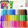 iFergoo Knete Starter Set- 46 Farben 1.5kg/52oz Polymer Clay 5 Modelliermasse Formwerkzeuge und Schmuckzubehor Set,Ofen Backen Polymer Ton fur fantasievolles und kreatives Spielen fur Kinder, Farbe: 100 Farben