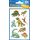 AVERY Zweckform 53145 Kinder Papier-Sticker Dinos 24 Aufkleber (für Jungen, Mitgebsel, Gastgeschenk, Kindergeburtstag, Schatzsuche, Belohnung, zum Spielen, Sammeln, Basteln, Verschenken), Größe: 24 Aufkleber, Farbe: Dinosaurier