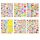 Vicloon 3D Aufkleber für Kinder - 36 Blätter mit Lebendigen Designs für Jungen, Mädchen und Lehrer als Belohnung, Farbe: 36pcs
