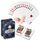 Wugauwor Wasserfeste Plastik Spielkarten, 2 Kartendecks, Rot und Blau, Professionelle Plastik Pokerkarten, Kunststoff Spielkarten, Poker Kartendeck, Poker Karten für Blackjack, Canasta Kartenspiel, Größe: 57 mm x 88 mm, Farbe: Rot Oder Blau (Red Or Blue)