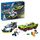 LEGO City Verfolgungsjagd mit Polizeiauto und Muscle Car, Auto-Spielezug mit 2 Rennautos, Polizei-Geschenk für Kinder, Jungs und Mädchen ab 6 Jahren, Set mit Polizist und Ganovin-Minifiguren 60415, Farbe: mehrfarbig