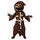 Spooktacular Creations Gruseliges Vogelscheuche Kürbis Bobble Kopf Kostüm mit Kürbis Halloween Maske für Kinder Rollenspiele, Größe: XX-Large (14-16 yrs), Farbe: Braun
