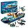 LEGO 60368 City Arktis-Forschungsschiff, grosses schwimmfähiges Spielzeug-Boot mit Hubschrauber, Beiboot, ROV-U-Boot, Wikingerschiffswrack, 7 Minifiguren & Orca-Figur, Geschenk für Kinder ab 7 Jahren, Farbe: Mehrfarben