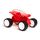 Hape Dünen-Buggy, rot - Kinder Strandfahrzeug und Sandspielzeug, Robustes Outdoor Spielzeug für Strand, Sandkasten und Garten, fördert Motorik und Fantasie, Strandspielzeug für Kinder ab 12 Monaten, Stil: Strandbuggy, Farbe: Rot