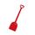 Hape Sandschaufel, Rot - Robuste Sand- und Buddelschaufel für Strand, Garten und Sandkasten, Outdoor Spielzeug für Kleinkinder, Sandspielzeug für Kinder ab 18 Monaten, Farbe: red
